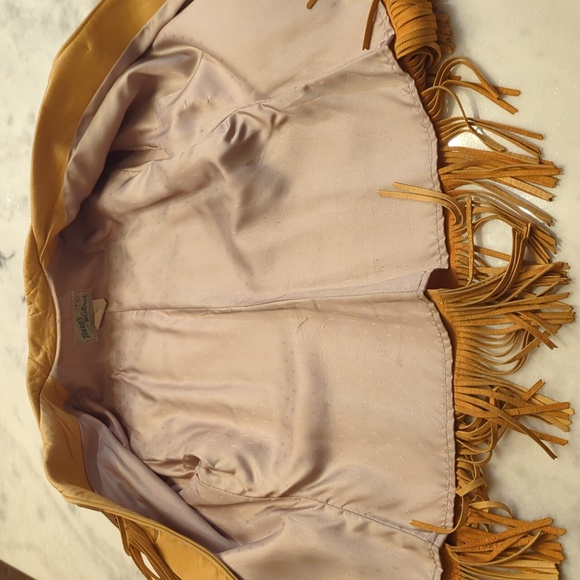 Vintage Rare Trego's Westwear 50s Fringed Leather Bohemian Butter Soft Jacket Sm - Picture 12 of 13
